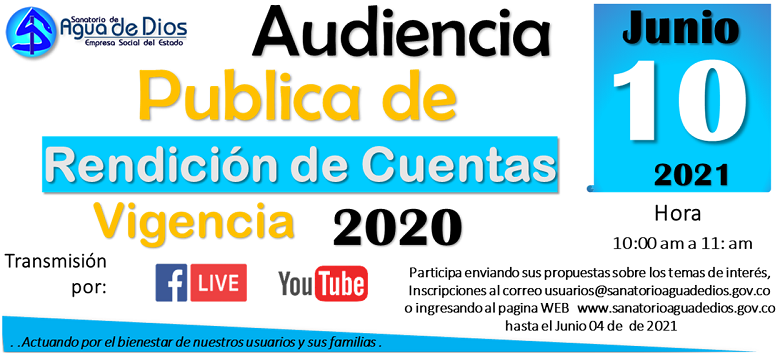 Audiencia Publica Vigencia 2021